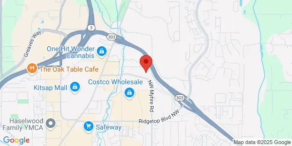 Map of 2200 NW Myhre Rd Salmon Medical Center Silverdale, WA 98383