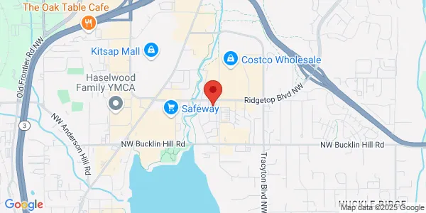 Map of 9398 Ridgetop Blvd NW Silverdale, WA 98383