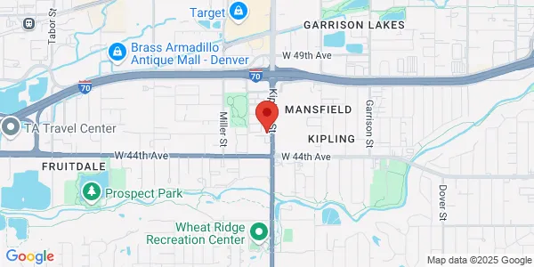 Map of 4565 Kipling St Wheat Ridge, CO 80033