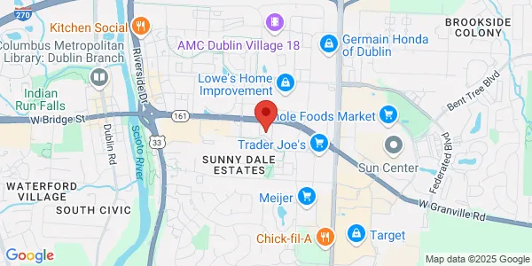 Map of 4019-4059 W Dublin Granville Rd Dublin, OH 43017