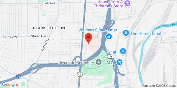 Map of 2500 MetroHealth Dr Cleveland, OH 44109