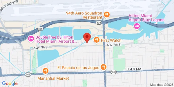 Map of 5959 NW 7th St Miami, FL 33126
