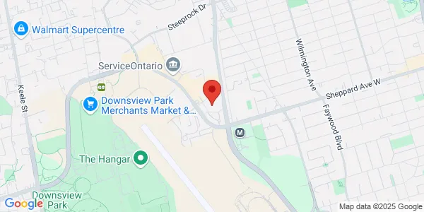 Map of 420-20 De Boers Drive Toronto, ON M3J 0H1 Canada