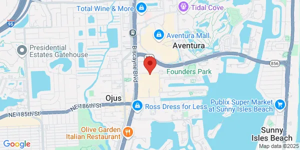 Map of 19082 NE 29th Ave Aventura, FL 33180