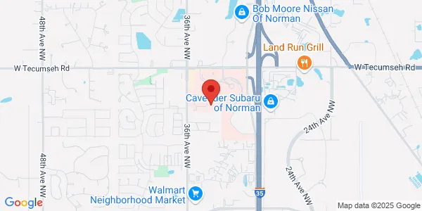 Map of 3440 Rc Luttrell Dr Norman, OK 73072
