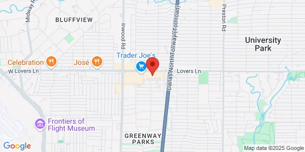 Map of 5600 W Lovers Ln Unit 207 Dallas, TX 75209