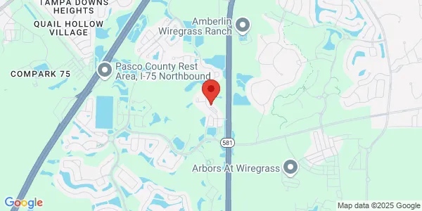 Map of 3908 Flatiron Lp Wesley Chapel, FL 33544