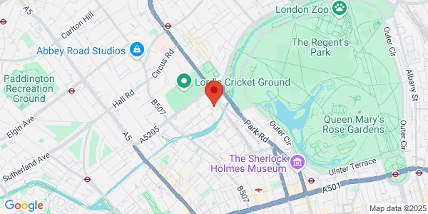Map of 15-17 Lodge Road London NW8 7JA United Kingdom
