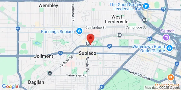 Map of Unit 6/28 Subiaco Square Rd Subiaco Western Australia 6008 Australia