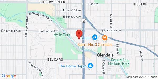 Map of 3773 Cherry Creek N Dr Ste 101 Denver, CO 80209