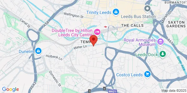 Map of 93 Water Lane Leeds LS11 5QN United Kingdom