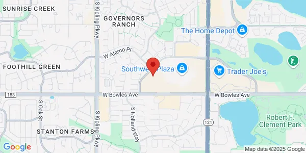 Map of 9200 W Cross Dr Ste 315 Littleton, CO 80123