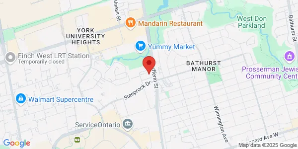 Map of 4330 Dufferin Street Toronto, ON M3H 5R9 Canada