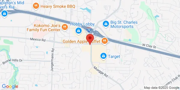 Map of 3909 Mexico Rd St Charles, MO 63376