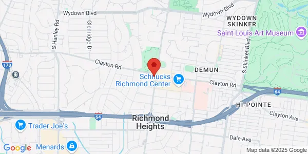 Map of 1005 S Big Bend Blvd Richmond Heights, MO 63117