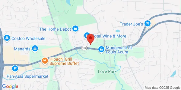 Map of 13861 Manchester Rd Ballwin, MO 63011