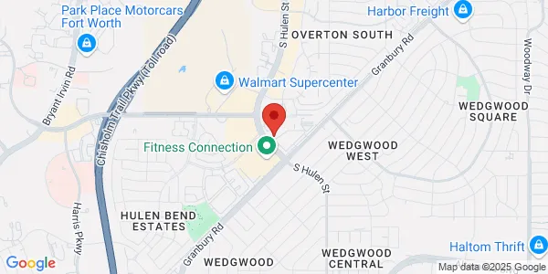 Map of 6049 S Hulen St Fort Worth, TX 76132