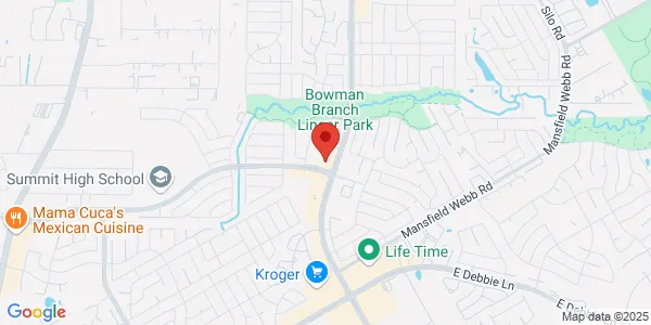Map of 8020 Matlock Rd Arlington, TX 76002