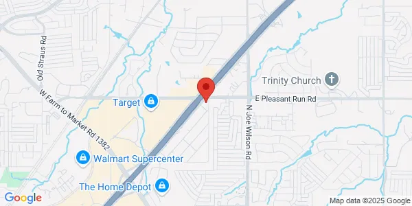 Map of 850 N Hwy 67 Cedar Hill, TX 75104
