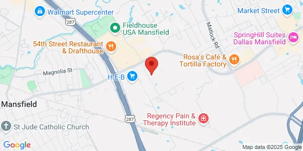 Map of 1750 Broad Park Cir S Ste 300 Mansfield, TX 76063