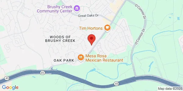 Map of 15808 Ranch Road 620 N Ste 110 Austin, TX 78717