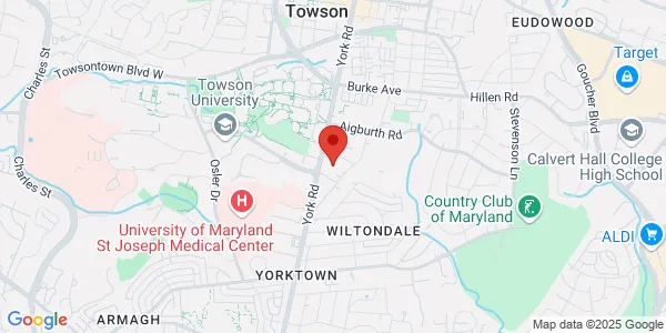 Map of 7801 York Rd Towson, MD 21204