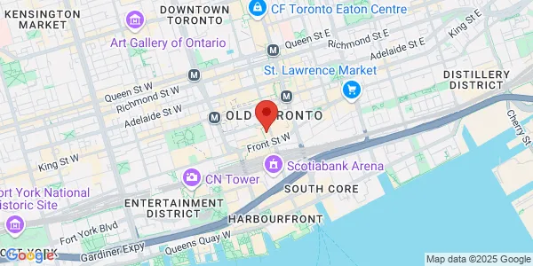 Map of 200 Bay Street Toronto, ON M5J 2T6 Canada