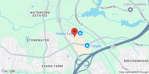 Map of 1106 Parkside Main St Cary, NC 27519