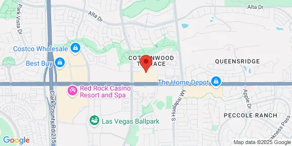 Map of 10300 W Charleston Blvd Ste 21 Las Vegas, NV 89135