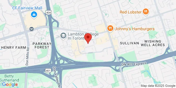 Map of 2225 Sheppard Avenue E Suite 901 Toronto, ON M2J 5C2 Canada