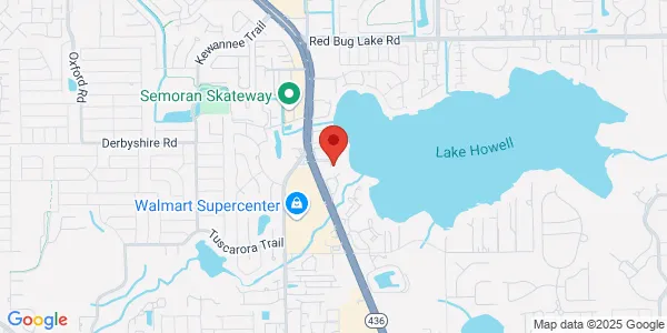 Map of 1120 State Rd. 436 Ste 1600 Casselberry, FL 32707