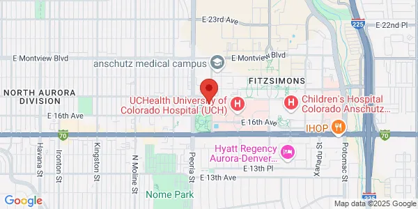 Map of 1693 Quentin St Aurora, CO 80045