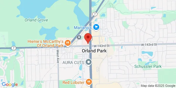 Map of 14290 S La Grange Rd Orland Park, IL 60462