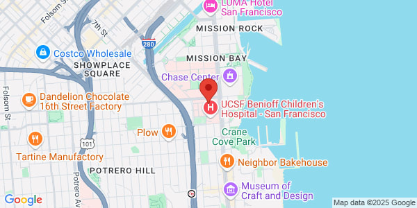 Map of 1825 4th St San Francisco, CA 94158