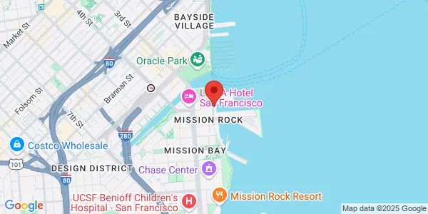 Map of 1651 4th St Fl 2 San Francisco, CA 94158