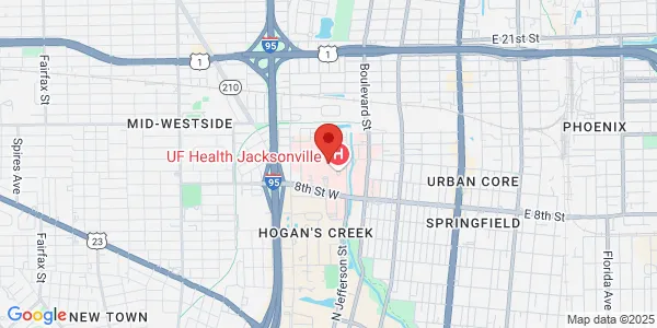 Map of 655 W 8th St Jacksonville, FL 32209