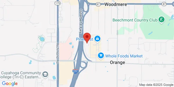 Map of 3909 Orange Pl Ste 2400 Orange Village, OH 44122
