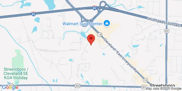 Map of 9480 Rosemont Dr Streetsboro, OH 44241