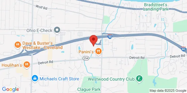 Map of 960 Clague Rd Ste 1100B Westlake, OH 44145