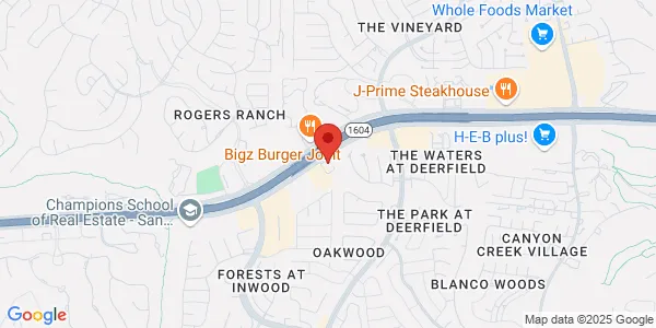 Map of 2310 N Loop 1604 W Ste 14 San Antonio, TX 78248