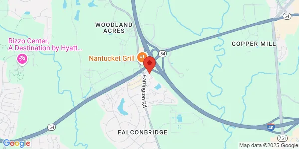 Map of 6011 Farrington Rd Chapel Hill, NC 27517