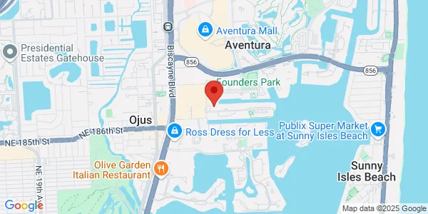 Map of 18851 NE 29th Ave Ste 103 Aventura, FL 33180