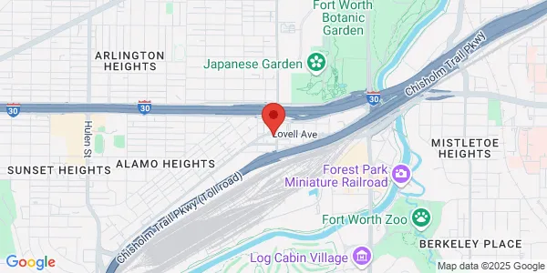 Map of 3000 Montgomery St Fort Worth, TX 76107
