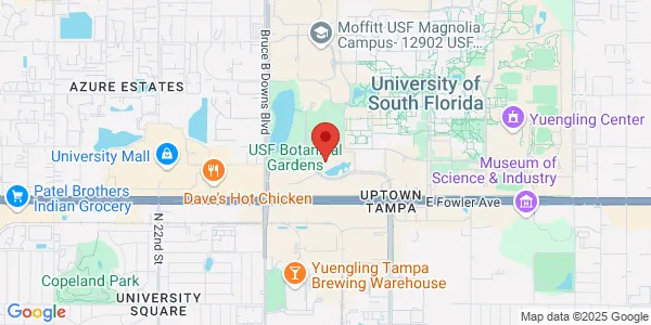 Map of 3301 Usf Alumni Dr Tampa, FL 33612