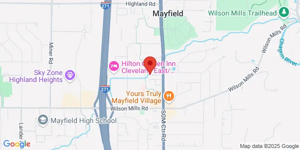 Map of 730 Som Center Rd Mayfield, OH 44143