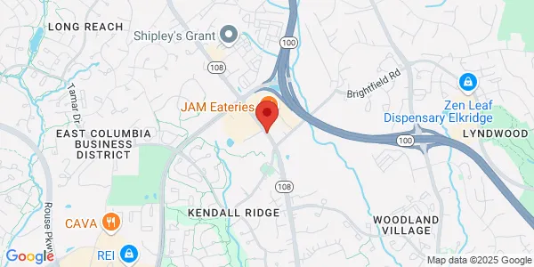 Map of 5890 Waterloo Rd Columbia, MD 21045