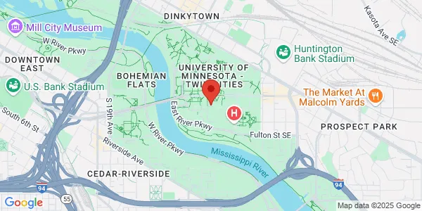 Map of 516 Delaware St SE Minneapolis, MN 55455