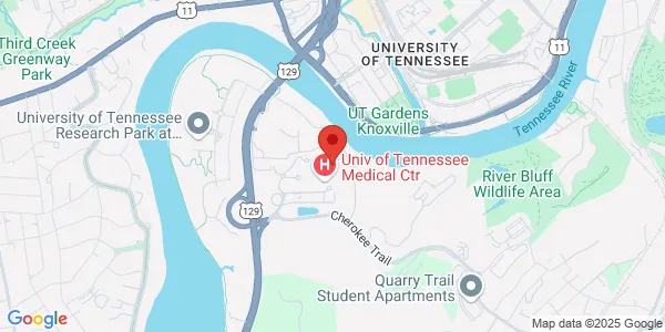 Map of 1924 Alcoa Hwy Knoxville, TN 37920
