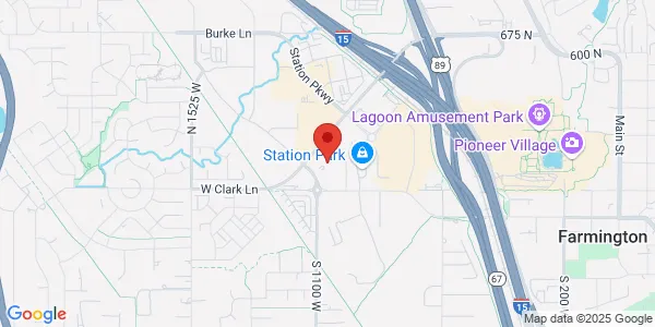Map of 165 N University Ave Farmington, UT 84025