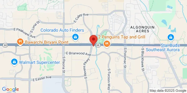 Map of 6726 S Revere Pkwy Ste100 Centennial, CO 80112